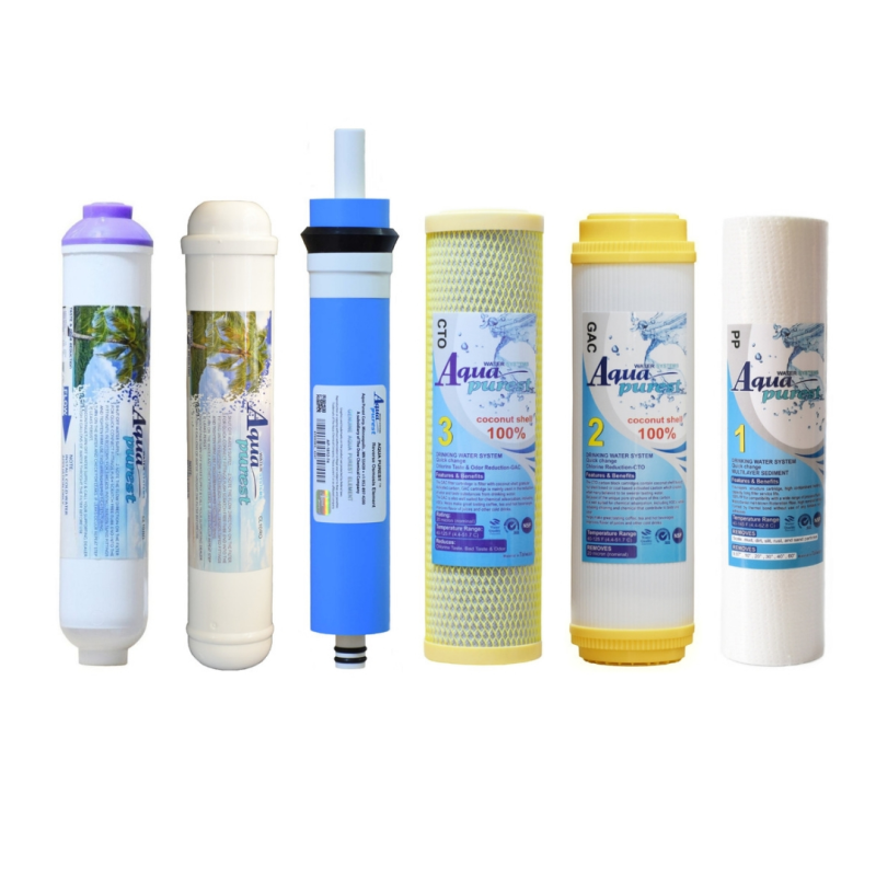 فیلتر دستگاه تصفیه آب آکوا پیورست مدل GOLDEN-ALKALINE 06 مجموعه 6 عددی فیلتر دستگاه تصفیه آب آکوا پیورست مدل GOLDEN-ALKALINE 06 مجموعه 6 عددی