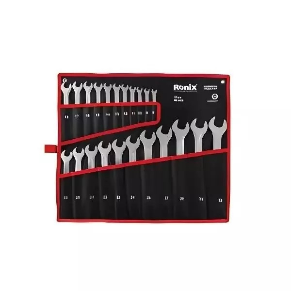آچار یکسر تخت و یکسر رینگی رونیکس مدل RH-2159 مجموعه 22 عددی آچار یکسر تخت و یکسر رینگی رونیکس مدل RH-2159 مجموعه 22 عددی
