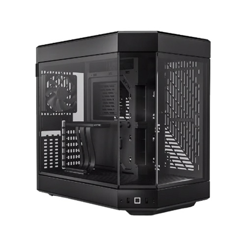 کیس کامپیوتر هایت مدل Y60 Pitch Black کیس کامپیوتر هایت مدل Y60 Pitch Black