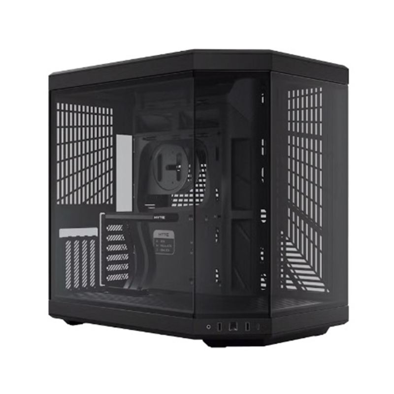 کیس کامپیوتر هایت مدل Y70 Pitch Black کیس کامپیوتر هایت مدل Y70 Pitch Black