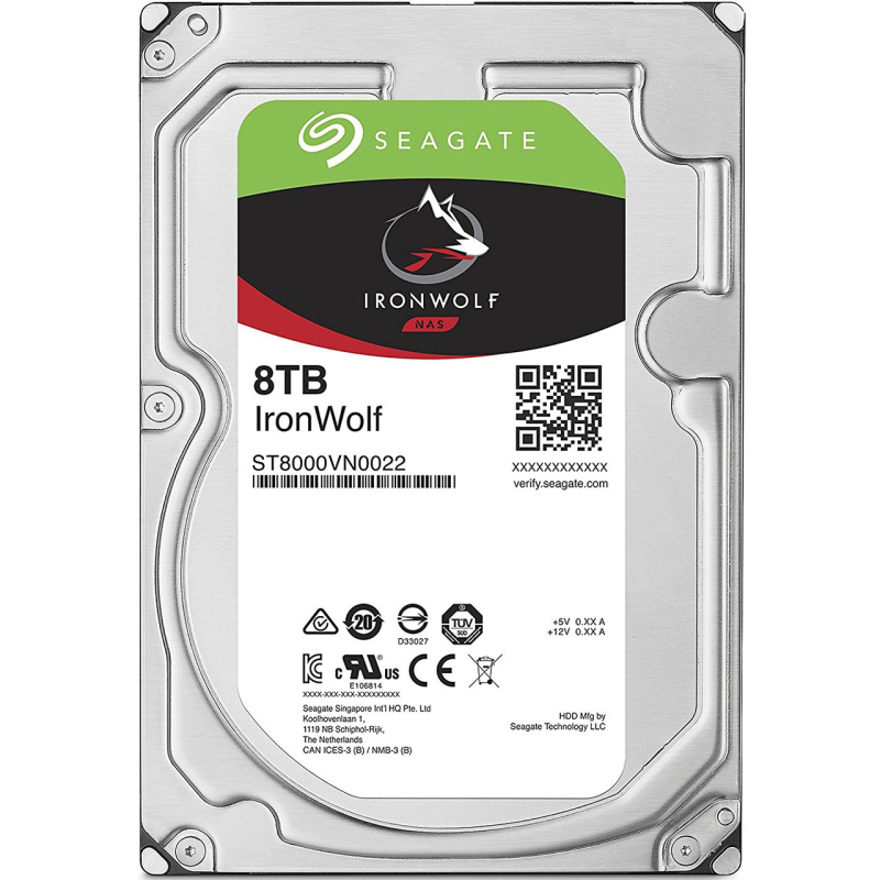 هارد دیسک اینترنال سیگیت مدل IronWolf ST8000VN0022 ظرفیت 8 ترابایت هارد دیسک اینترنال سیگیت مدل IronWolf ST8000VN0022 ظرفیت 8 ترابایت