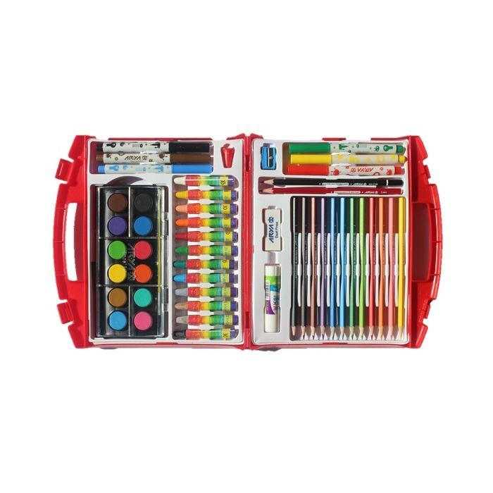 کیف نقاشی 48 تکه آریا مدل Briefcase کیف نقاشی 48 تکه آریا مدل Briefcase