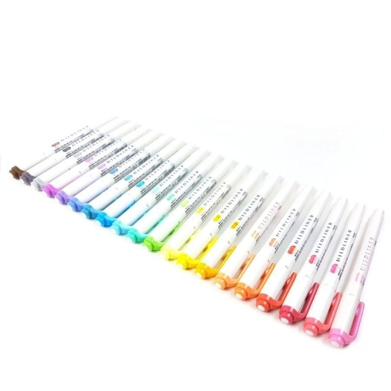 ماژیک علامت گذار 20 رنگ زبرا مدل آرتان MILDLINER (بدون قاب طلقی) ماژیک علامت گذار 20 رنگ زبرا مدل آرتان MILDLINER (بدون قاب طلقی)