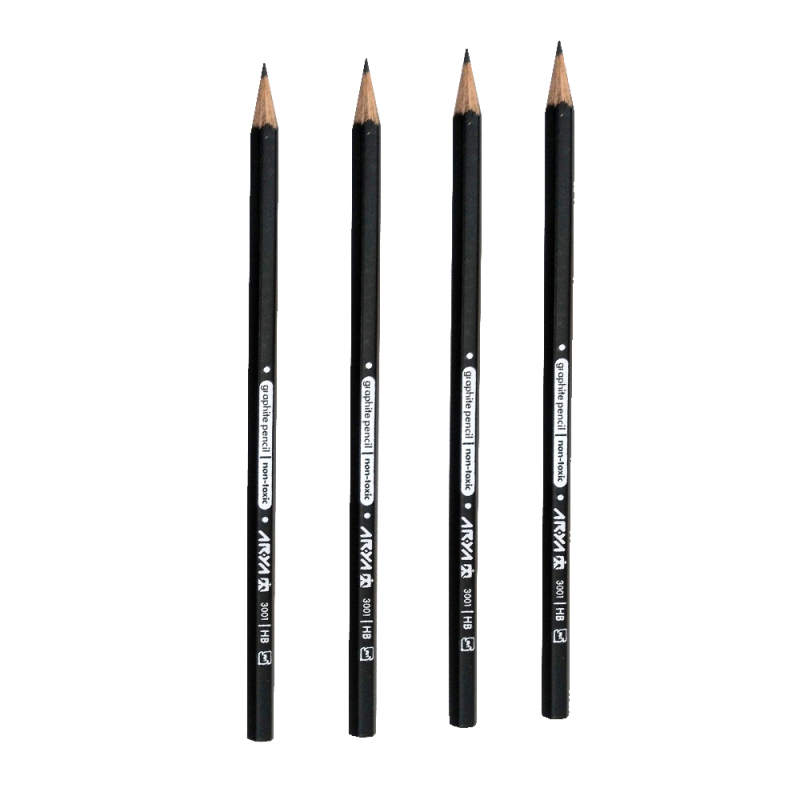 مداد مشکی آریا مدل Graphite-hb کد 103982 بسته 4 عددی مداد مشکی آریا مدل Graphite-hb کد 103982 بسته 4 عددی