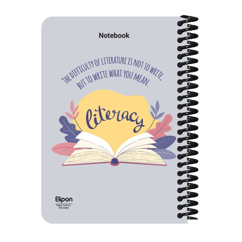 دفتر مشق 100 برگ الیپون کد 2431606