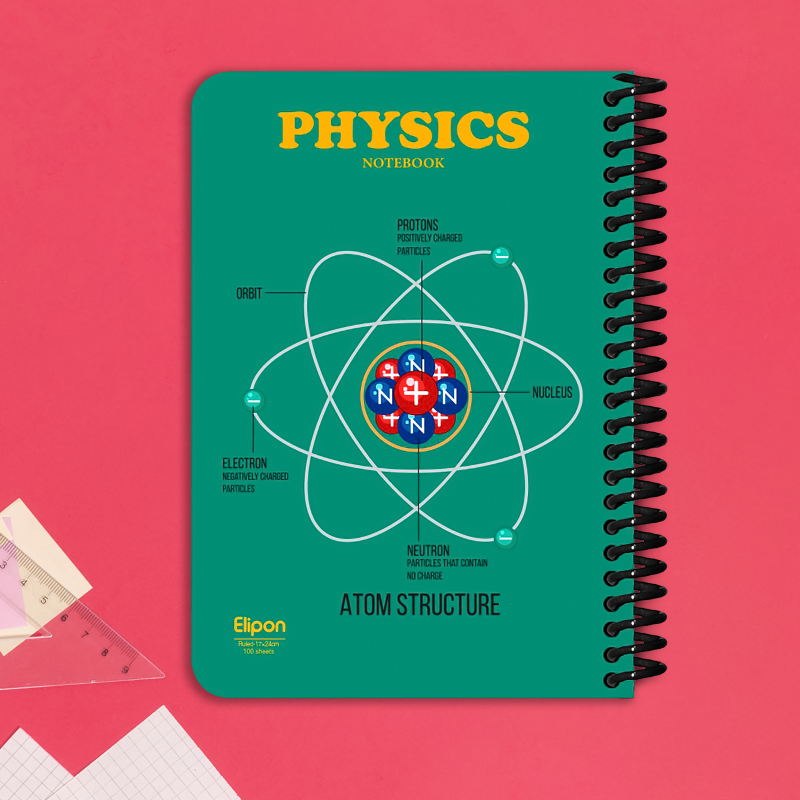 دفتر مشق 100 برگ الیپون کد 2431609