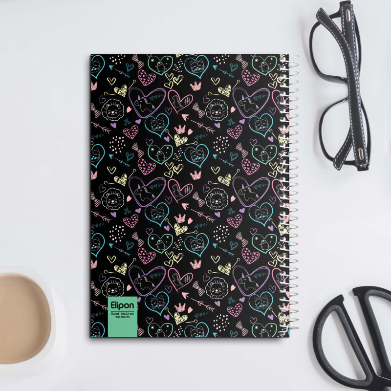 دفتر مشق 100 برگ الیپون کد 2413249 دفتر مشق 100 برگ الیپون کد 2413249