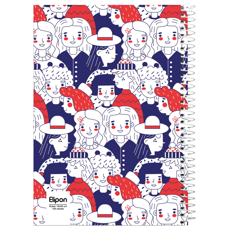 دفتر مشق 100 برگ الیپون کد 2413256 دفتر مشق 100 برگ الیپون کد 2413256