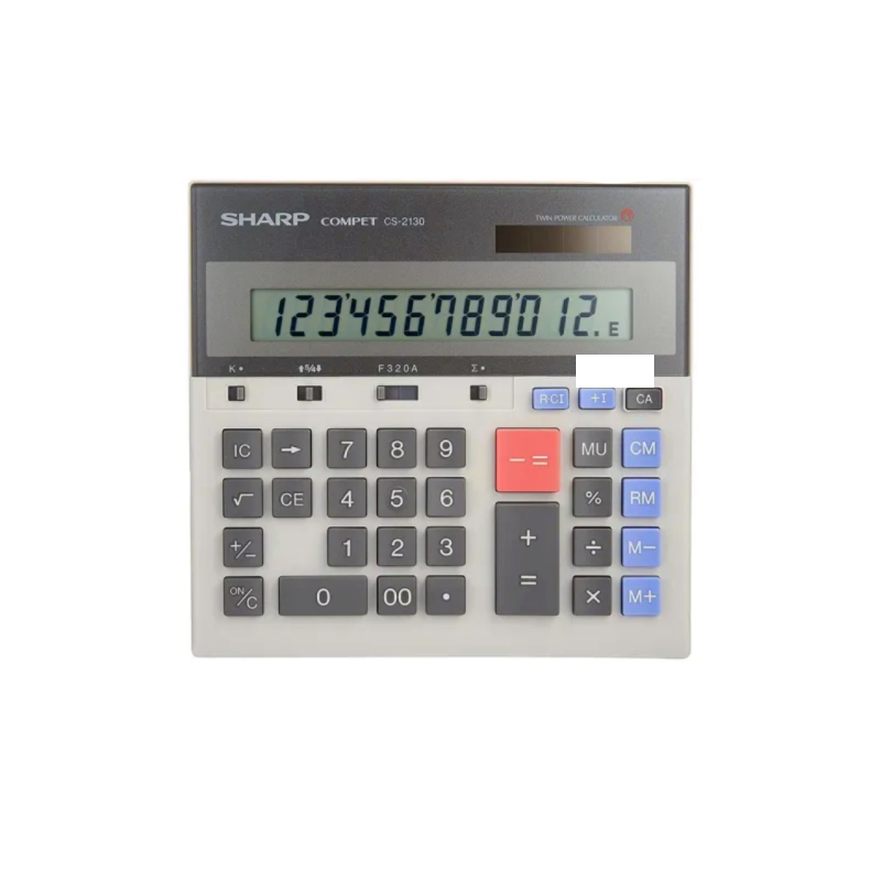 ماشین حساب شارپ مدل COMPECT CS-2130 ماشین حساب شارپ مدل COMPECT CS-2130