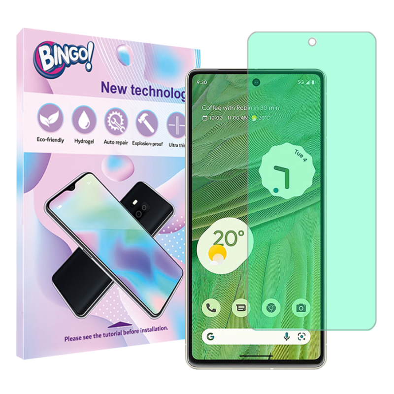 محافظ صفحه نمایش گرین لایت بینگو مدل Tough مناسب برای گوشی موبایل گوگل Pixel 7