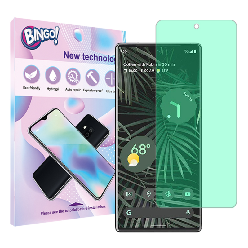 محافظ صفحه نمایش گرین لایت بینگو مدل Tough مناسب برای گوشی موبایل گوگل Pixel 6 Pro