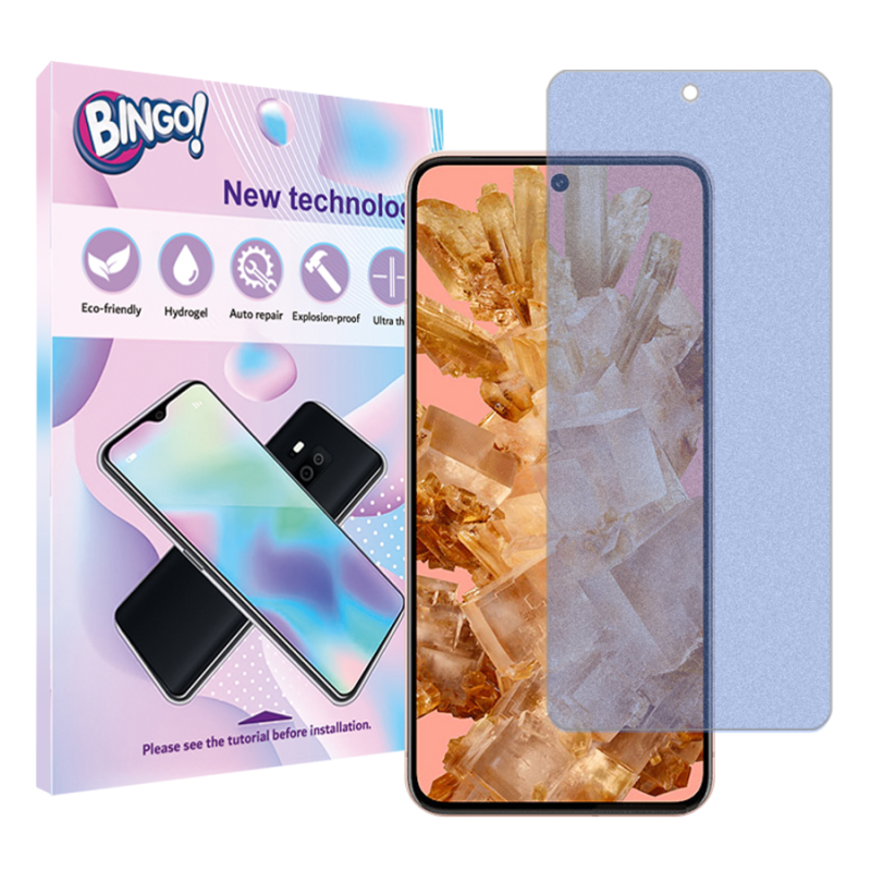 محافظ صفحه نمایش مات ضد اشعه آبی بینگو مدل Tough مناسب برای گوشی موبایل گوگل Pixel 8