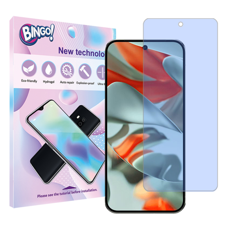 محافظ صفحه نمایش ضد اشعه آبی بینگو مدل Tough مناسب برای گوشی موبایل گوگل Pixel 9 Pro XL