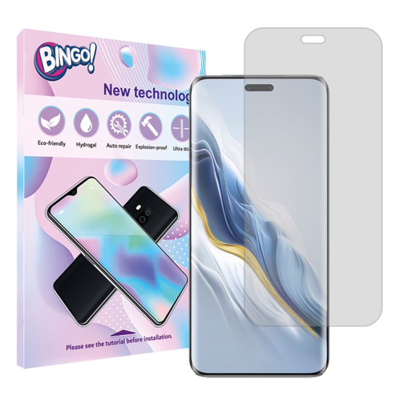محافظ صفحه نمایش شفاف بینگو مدل Tough مناسب برای گوشی موبایل آنر Magic 6 Pro