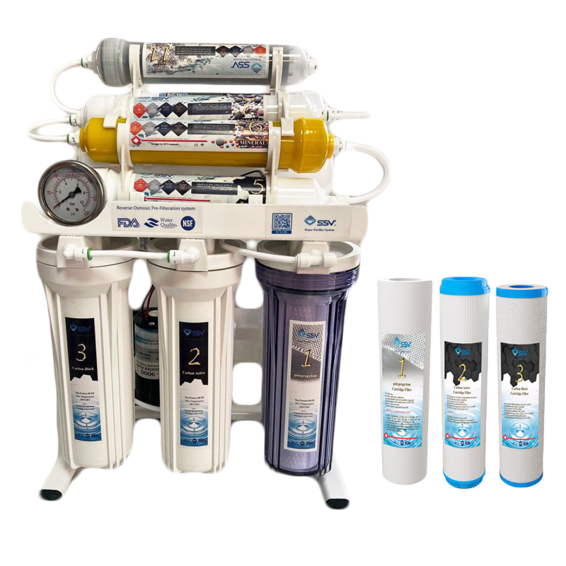 دستگاه تصفیه کننده آب اس اس وی مدل MaxTec N X1055  +3F به همراه فیلتر