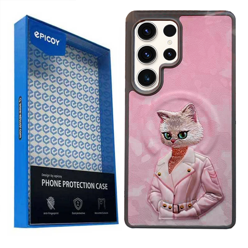 کاور اپیکوی مدل Nimmy Madam Cat Magsafe مناسب برای گوشی موبایل سامسونگ Galaxy S25 Ultra کاور اپیکوی مدل Nimmy Madam Cat Magsafe مناسب برای گوشی موبایل سامسونگ Galaxy S25 Ultra