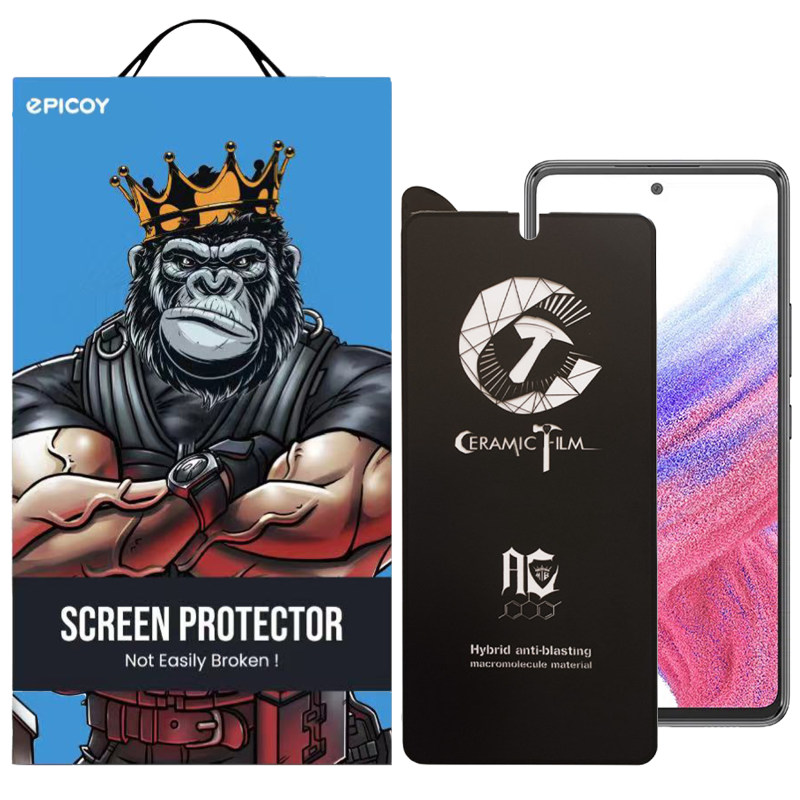 محافظ صفحه نمایش سرامیکی گوشی سامسونگ گلکسی A53 5G اپیکوی مات مدل CR7-M محافظ صفحه نمایش سرامیکی گوشی سامسونگ گلکسی A53 5G اپیکوی مات مدل CR7-M