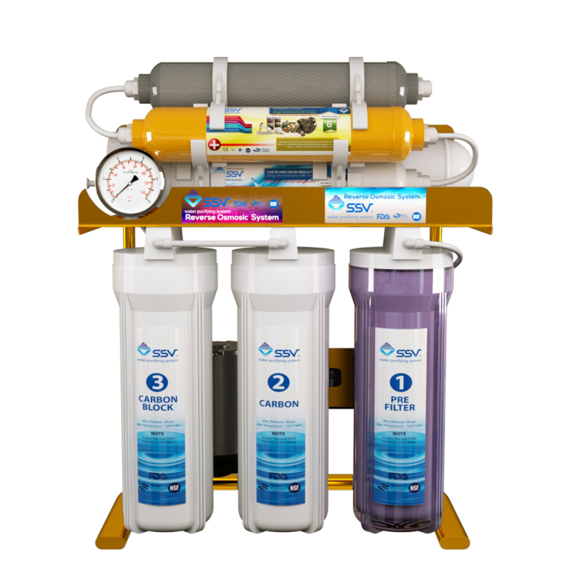 دستگاه تصفیه کننده آب اس اس وی مدل MaxGold X830 دستگاه تصفیه کننده آب اس اس وی مدل MaxGold X830