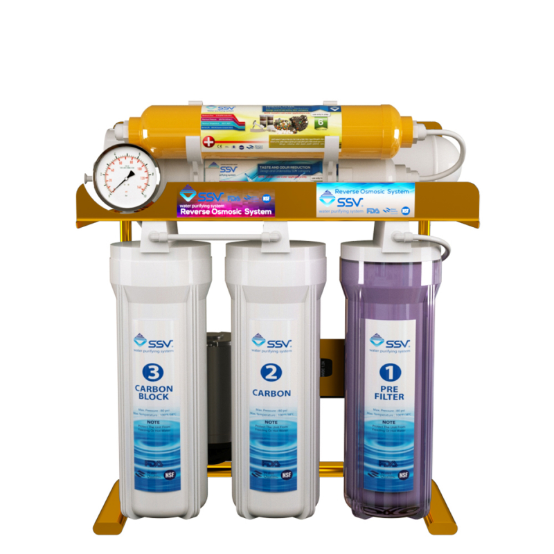 دستگاه تصفیه کننده آب اس اس وی مدل MaxGold X710 دستگاه تصفیه کننده آب اس اس وی مدل MaxGold X710