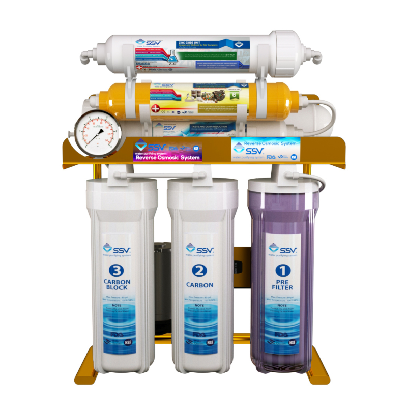 دستگاه تصفیه کننده آب خانگی اس اس وی مدل MaxGold X750 دستگاه تصفیه کننده آب خانگی اس اس وی مدل MaxGold X750