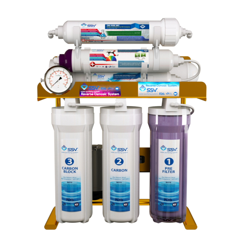 دستگاه تصفیه کننده آب اس اس وی مدل MaxGold X865 دستگاه تصفیه کننده آب اس اس وی مدل MaxGold X865
