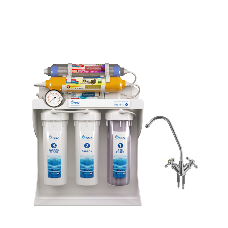 دستگاه تصفیه کننده آب اس اس وی مدل UltraPro 2W X1000 به همراه شیر دوکاره دستگاه تصفیه کننده آب اس اس وی مدل UltraPro 2W X1000 به همراه شیر دوکاره