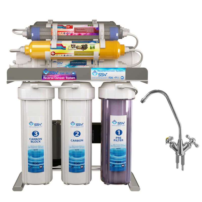 دستگاه تصفیه آب اس اس وی مدل SuperClear 2W X1000 به همراه شیر دستگاه تصفیه آب دستگاه تصفیه آب اس اس وی مدل SuperClear 2W X1000 به همراه شیر دستگاه تصفیه آب