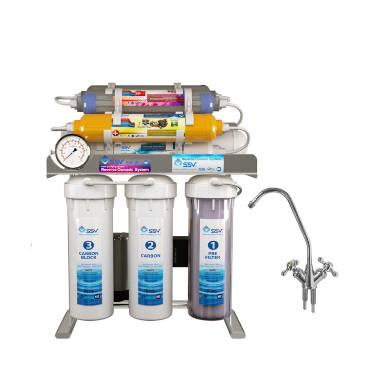 دستگاه تصفیه آب اس اس وی مدل UltraSpring 2W X1000 به همراه شیر تصفیه آب دستگاه تصفیه آب اس اس وی مدل UltraSpring 2W X1000 به همراه شیر تصفیه آب