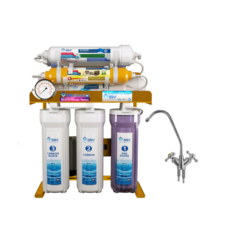 دستگاه تصفیه آب اس اس وی مدل MaxGold 2W X1050 به همراه شیر تصفیه آب دستگاه تصفیه آب اس اس وی مدل MaxGold 2W X1050 به همراه شیر تصفیه آب