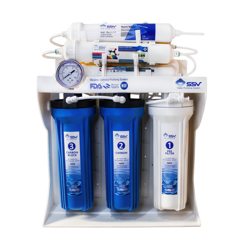 دستگاه تصفیه کننده آب اس اس وی مدل BlueStar X800 دستگاه تصفیه کننده آب اس اس وی مدل BlueStar X800