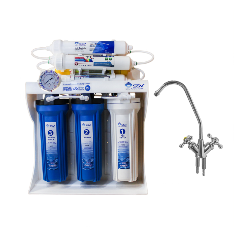 دستگاه تصفیه کننده آب اس اس وی مدل BlueStar 2W X900 به همراه شیر دوکاره دستگاه تصفیه کننده آب اس اس وی مدل BlueStar 2W X900 به همراه شیر دوکاره