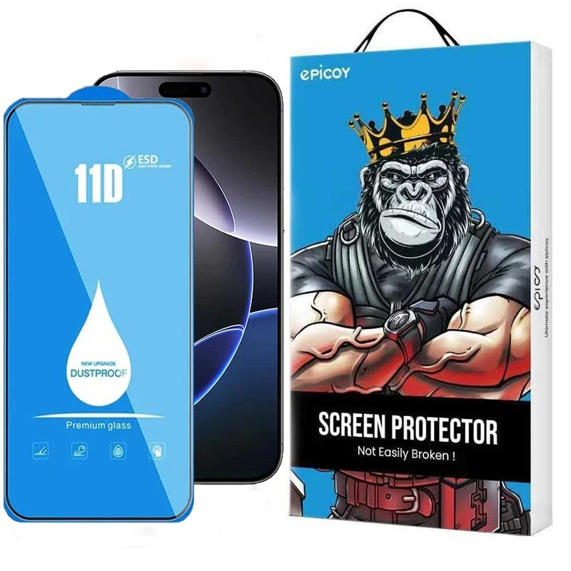 محافظ صفحه نمایش اپیکوی مدل Blue ESD مناسب برای گوشی موبایل اپل iPhone 17 / 16 Pro 
