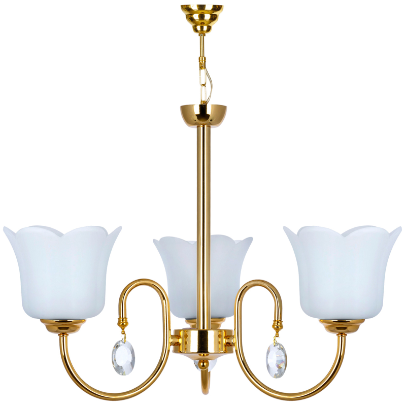 لوستر چشمه نور 3 شعله کد A856/3-O  