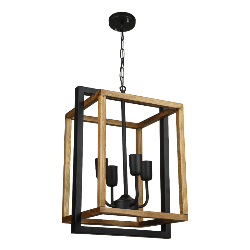  لوستر آویز چهار شعله چشمه نور کد 2224/4