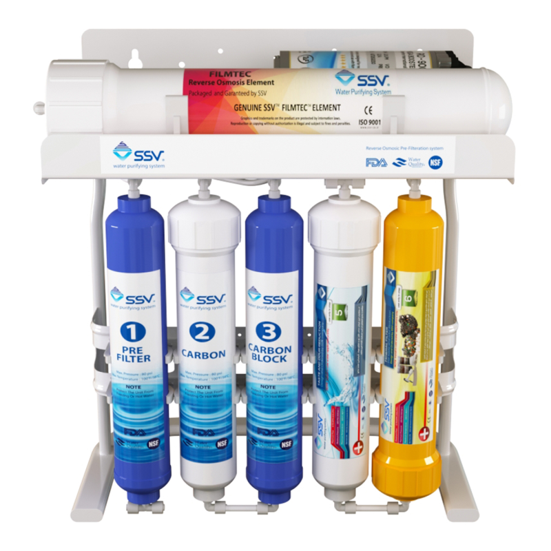 دستگاه تصفیه کننده آب اس اس وی مدل PureLine X600 دستگاه تصفیه کننده آب اس اس وی مدل PureLine X600