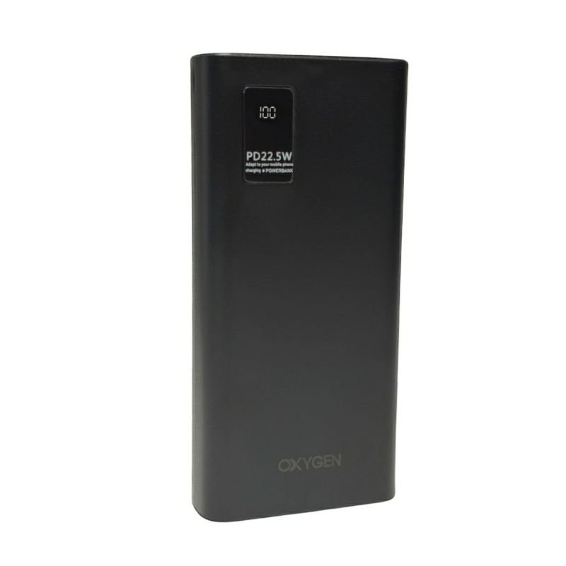 پاوربانک اکسیژن مدل OX-20 ظرفیت 20000 میلی آمپر ساعت
