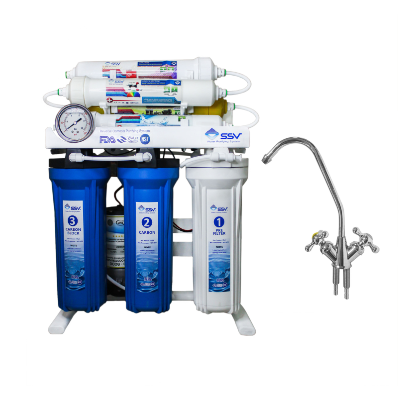 دستگاه تصفیه کننده آب اس اس وی مدل MaxBlue 2wx800 به همراه شیر تصفیه آب دستگاه تصفیه کننده آب اس اس وی مدل MaxBlue 2wx800 به همراه شیر تصفیه آب