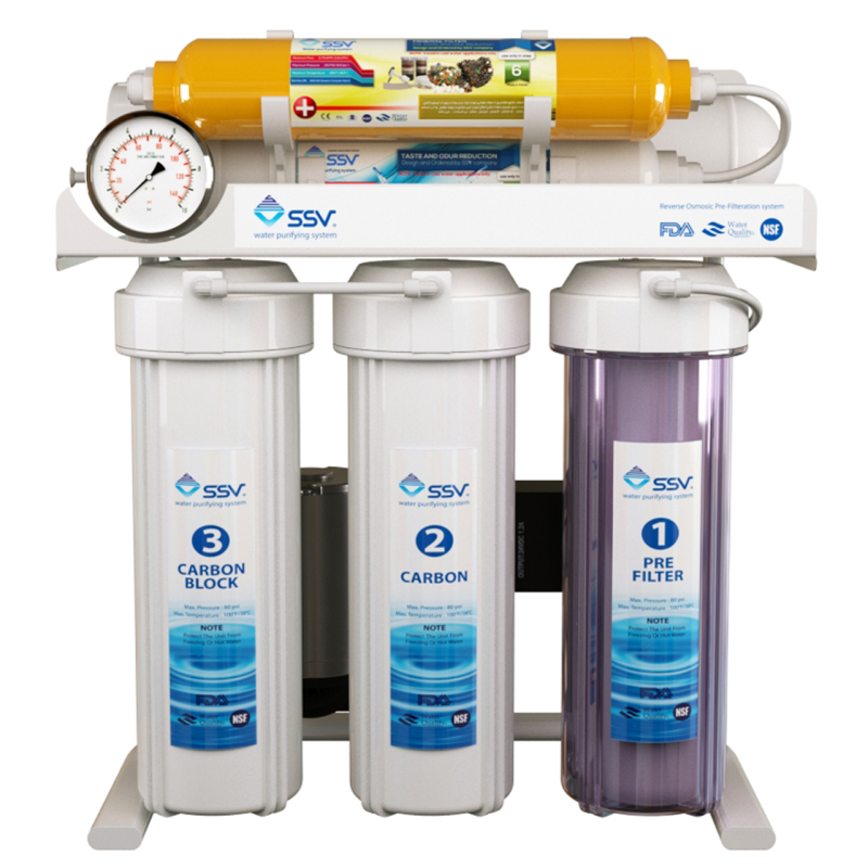 تصفیه آب خانگی اس اس وی مدل SuperTec X600 تصفیه آب خانگی اس اس وی مدل SuperTec X600