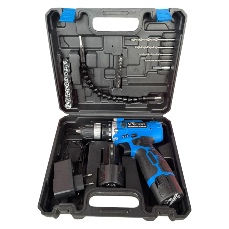 مجموعه 30 عددی پیچ گوشتی شارژی ویوارکس مدل VR1210V-22A مجموعه 30 عددی پیچ گوشتی شارژی ویوارکس مدل VR1210V-22A