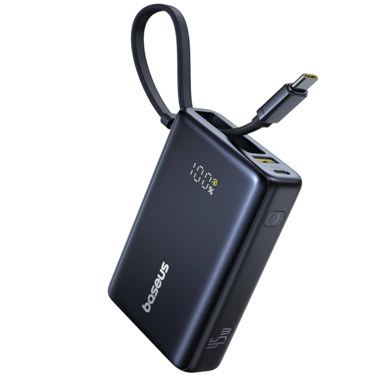 پاوربانک باسئوس مدل PicoGo 45W ظرفیت 10000 میلی آمپر ساعت پاوربانک باسئوس مدل PicoGo 45W ظرفیت 10000 میلی آمپر ساعت