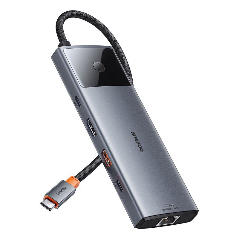 هاب 10 پورت USB-C بیسوس مدل BS-OH084 هاب 10 پورت USB-C بیسوس مدل BS-OH084