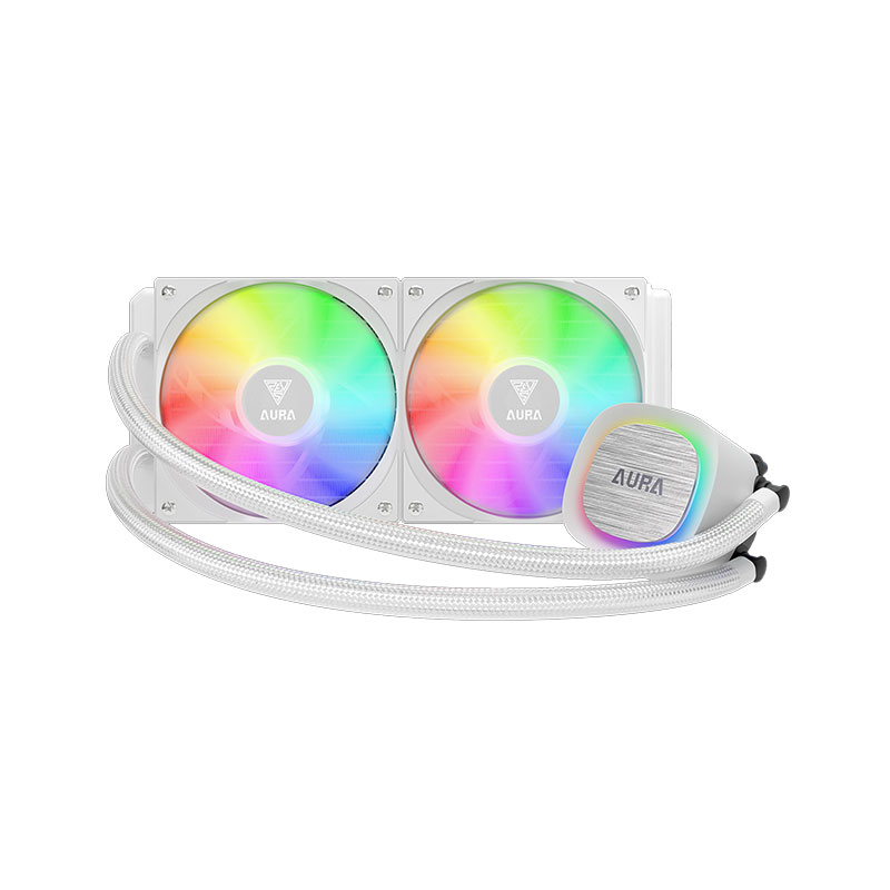 خنک کننده مایع پردازنده گیم دیاس مدل AURA GL240 V2 WH خنک کننده مایع پردازنده گیم دیاس مدل AURA GL240 V2 WH