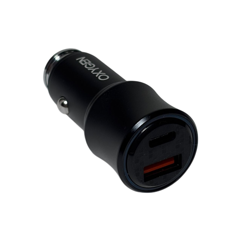 شارژر فندکی دو پورت اکسیژن مدل AC-10 توان 65 وات شارژر فندکی دو پورت اکسیژن مدل AC-10 توان 65 وات