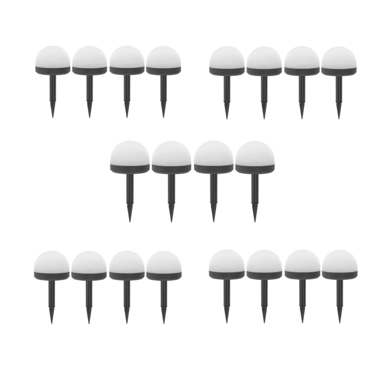 چراغ های پارکی خورشیدی سولونیکس مدل BellHowell مجموعه 20 عددی