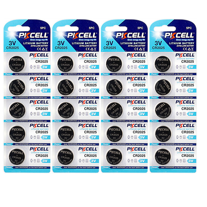 باتری سکه ای پیکی سل مدل CR2025 3V Lithium Manganese بسته 20 عددی باتری سکه ای پیکی سل مدل CR2025 3V Lithium Manganese بسته 20 عددی