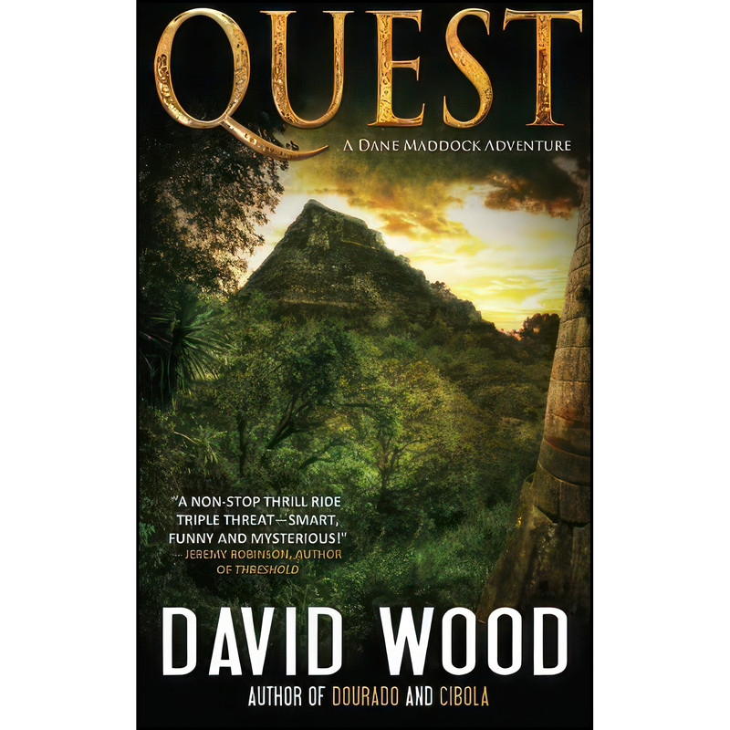 کتاب Quest- A Dane Maddock Adventure اثر David Wood انتشارات Gryphonwood Press کتاب Quest- A Dane Maddock Adventure اثر David Wood انتشارات Gryphonwood Press