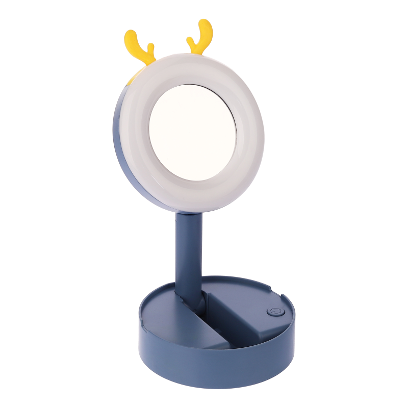 آینه آرایشی رینگ لایت دار مدل NO.0838 آینه آرایشی رینگ لایت دار مدل NO.0838