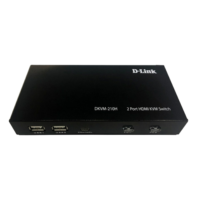 سوییچ 2 پورت KVM دی لینک مدل DKVM-210H سوییچ 2 پورت KVM دی لینک مدل DKVM-210H