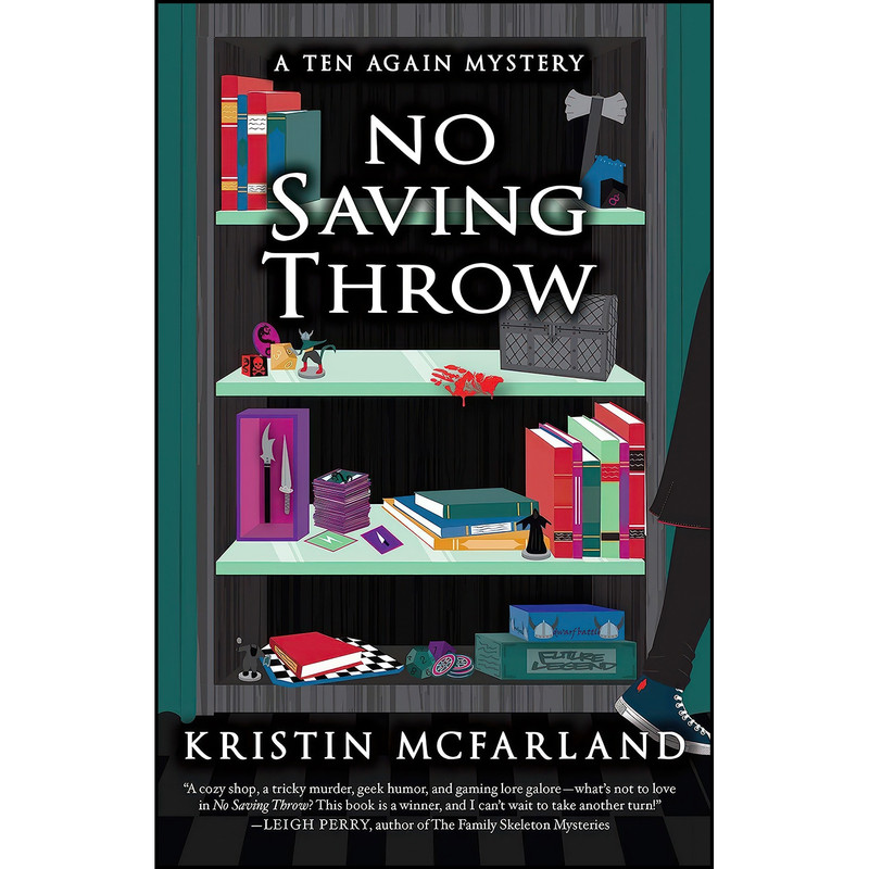 کتاب No Saving Throw اثر Kristin McFarland انتشارات Diversion Books