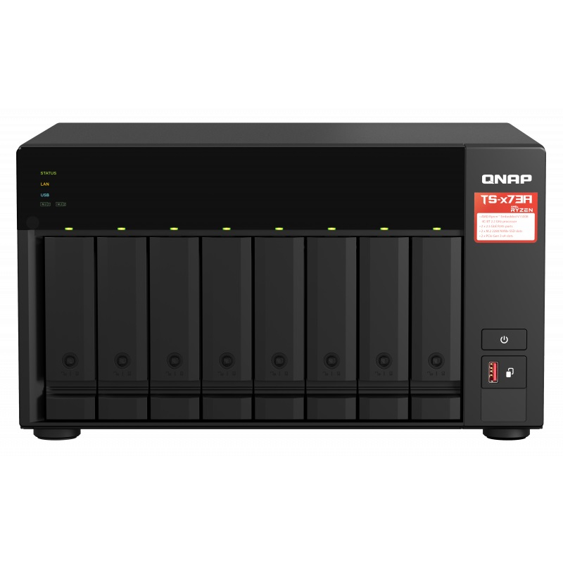 ذخیره ساز تحت شبکه کیونپ مدل TS-873A-8G ذخیره ساز تحت شبکه کیونپ مدل TS-873A-8G